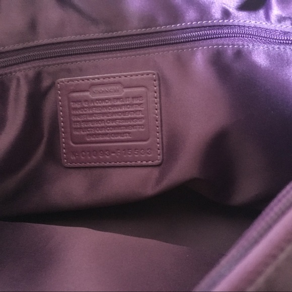 Coach Penelope Shopper bag in Plum - Picture 7 of 8